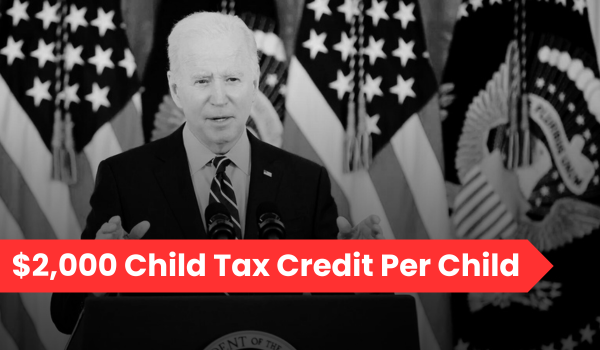$2,000 Child Tax Credit Per Child